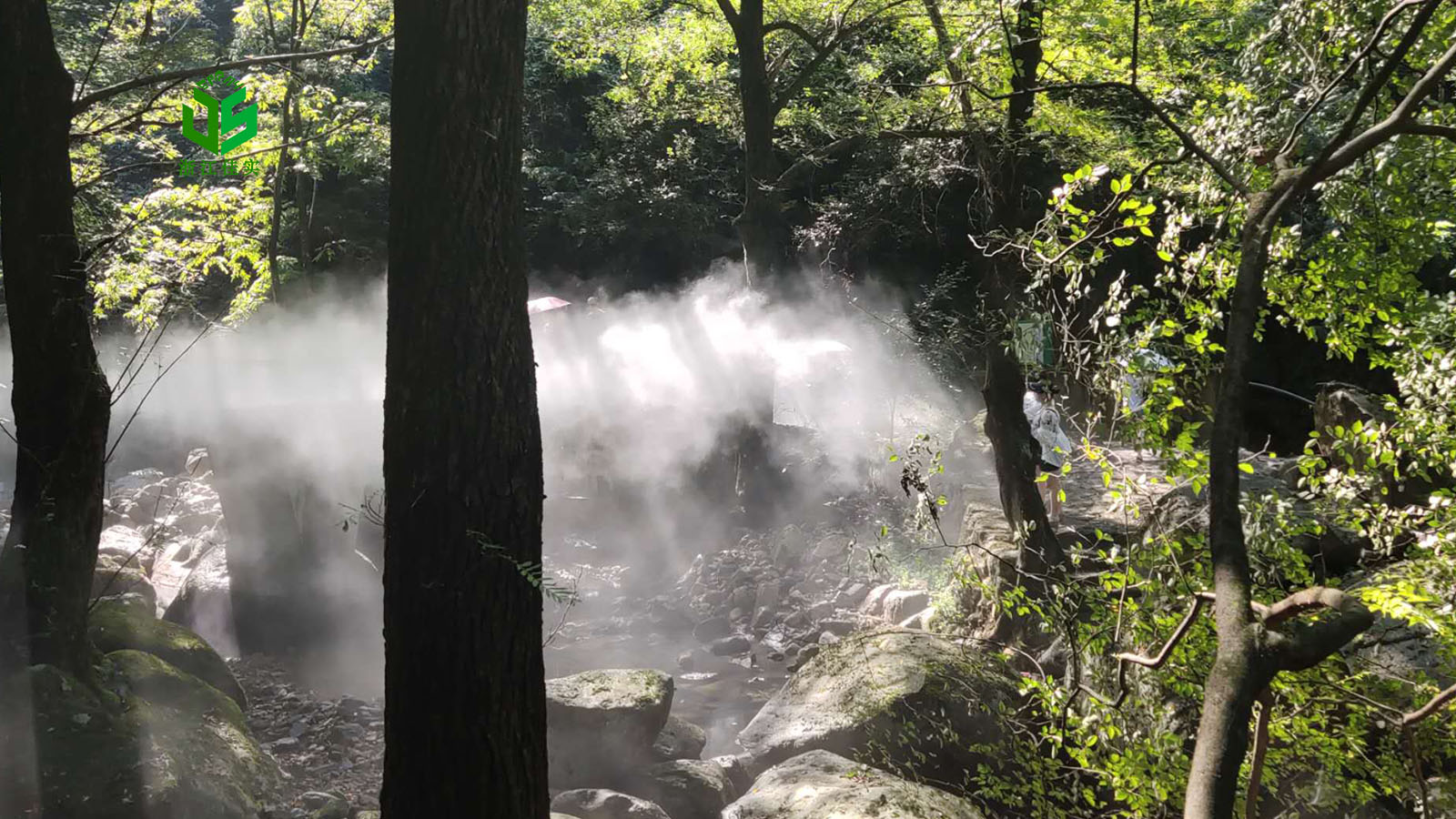 江苏人造雾雾森系统喷雾造景打造沉浸式网红景观