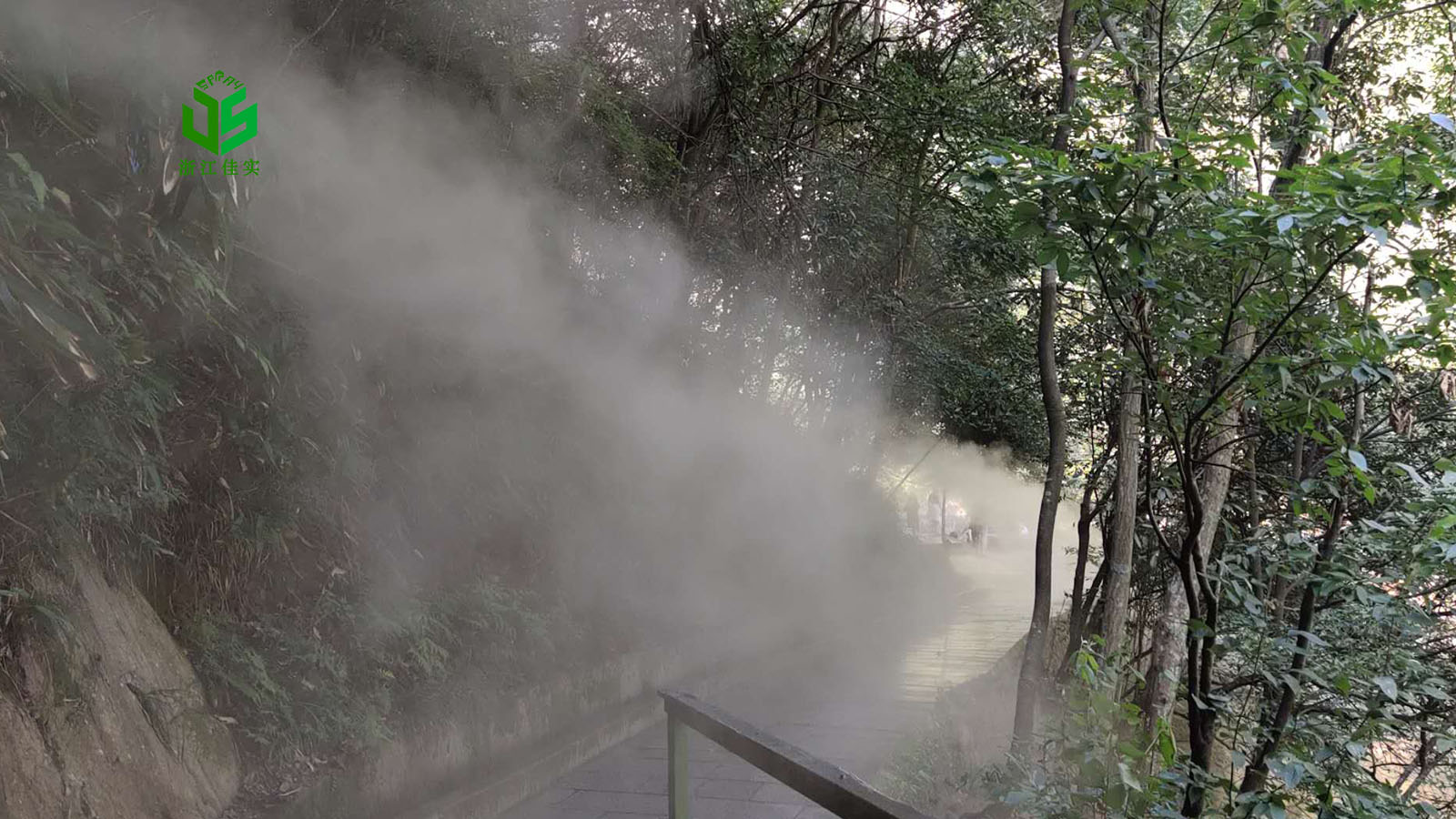 江苏人造雾喷雾造景雾森系统打造沉浸式景观体验