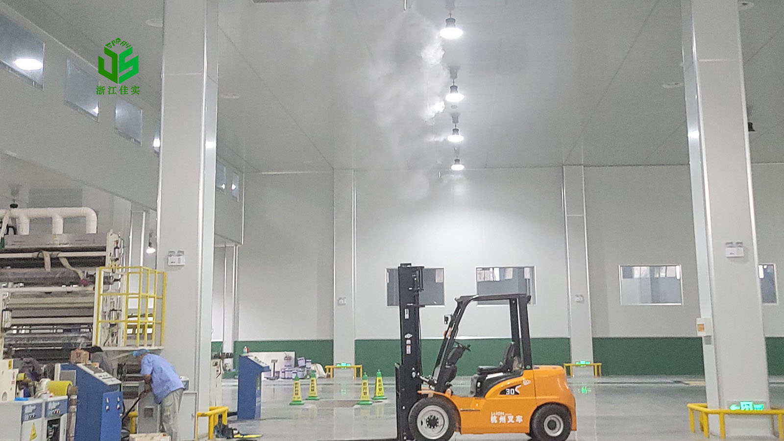 江苏厂房增湿除静电好用的高压微雾加湿器