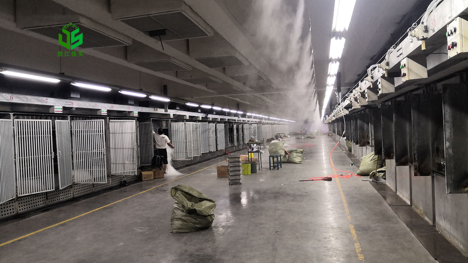 江苏工厂降尘降温专用高压喷雾设备