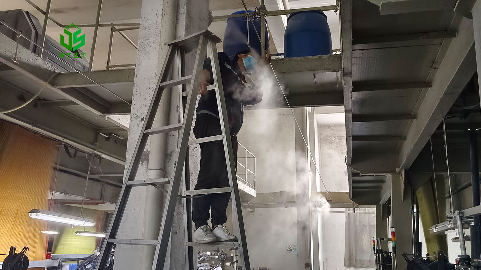 江苏厂房降温降尘用高压喷雾设备